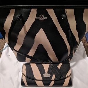 Coach Purse and matching wallet